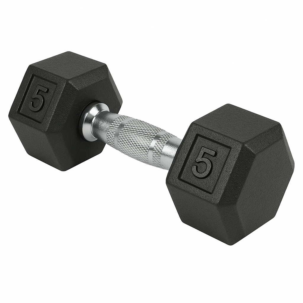 Rubber Hex Dumbbell X-RIVAL