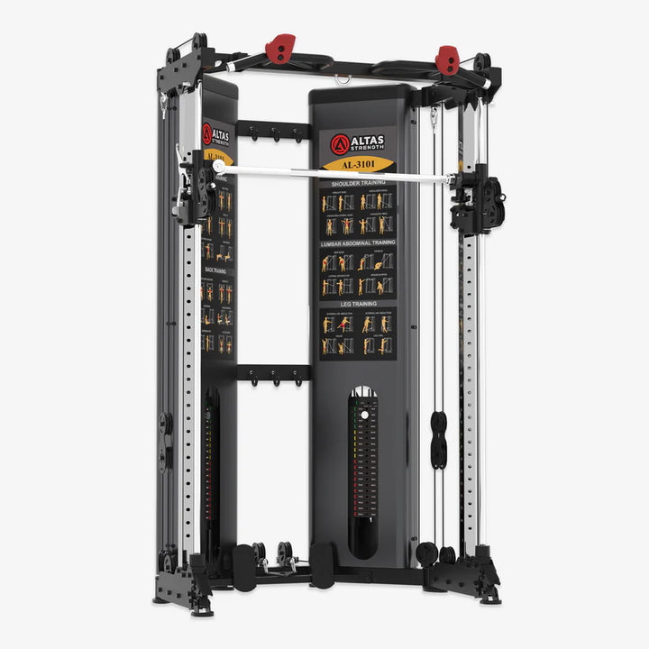 Altas Folding Home Gym Smith Machine AL-3101 for compact training, ideal for home gym enthusiasts in Vancouver.