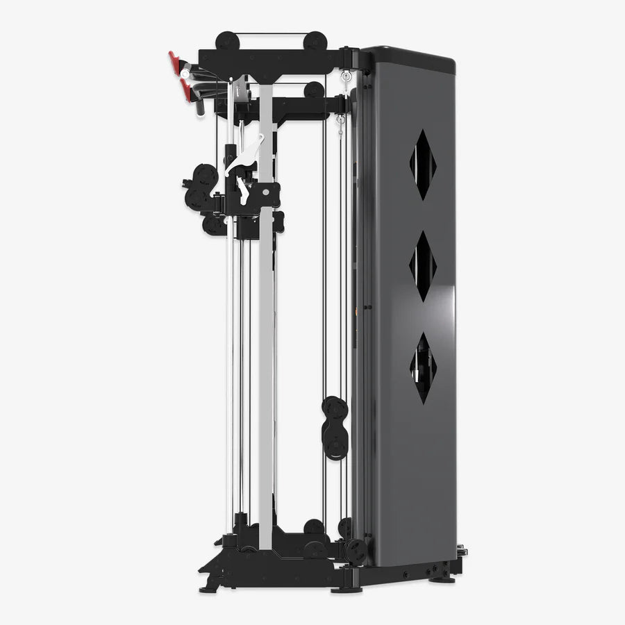Discover the Altas Folding Smith Machine, perfect for home gym Vancouver. Shop compact gym equipment for effective training!