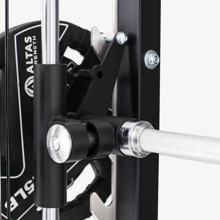 Smith Machine AL-3107 close-up showcasing premium build for home gym training in Vancouver. Shop for durable gym equipment!