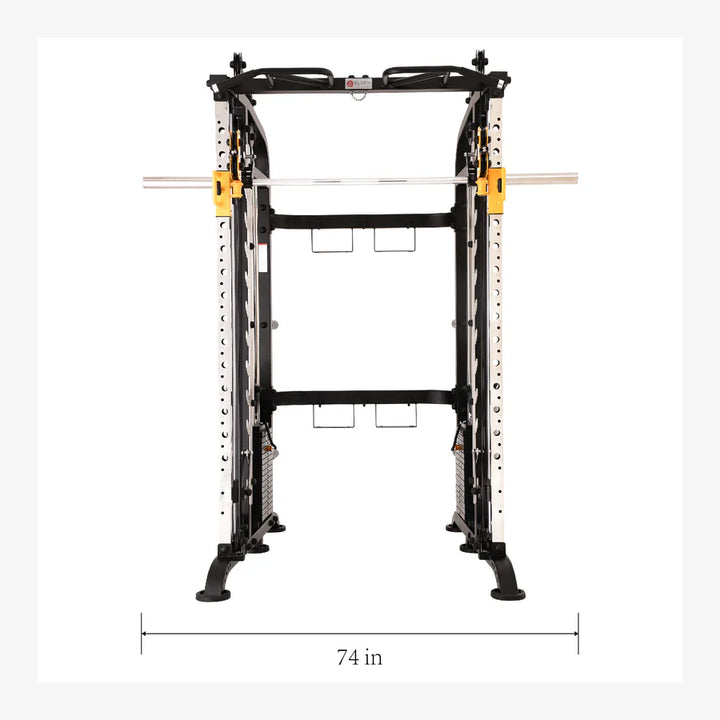 Shop the Altas Strength Smith Machine AL-M810, an all-in-one gym equipment for effective workouts in Vancouver.