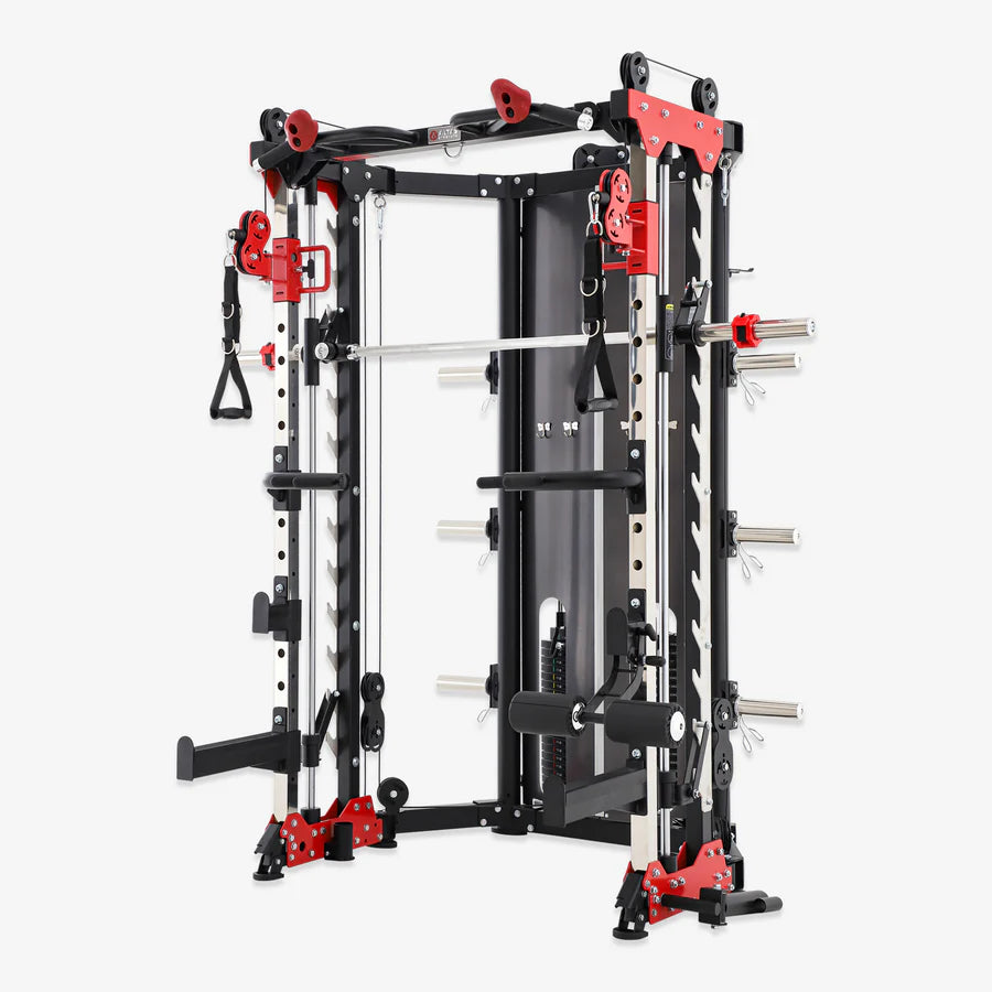 Shop the ALTAS Strength AL-3107 Folding Smith Machine for home gym convenience in Vancouver. Train effectively in compact spaces!