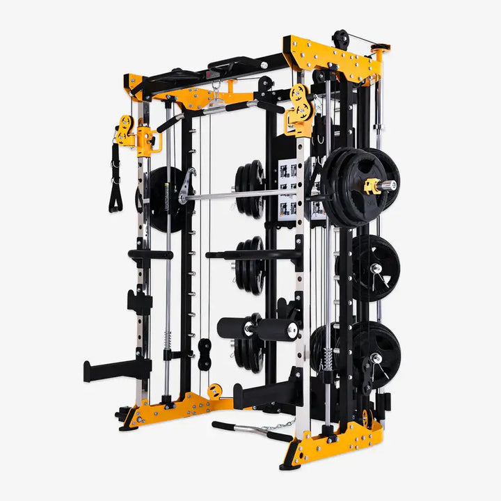 Discover the Altas Strength Smith Machine AL-3059 for home gym in Vancouver, your go-to for weightlifting equipment.