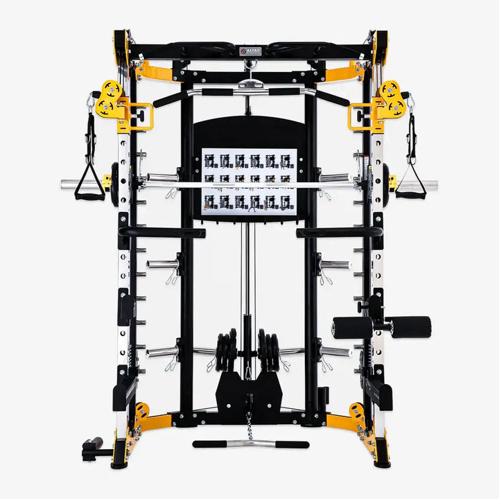 Shop the Altas Strength Smith Machine AL-3059, ideal for home and commercial gym equipment in Vancouver.