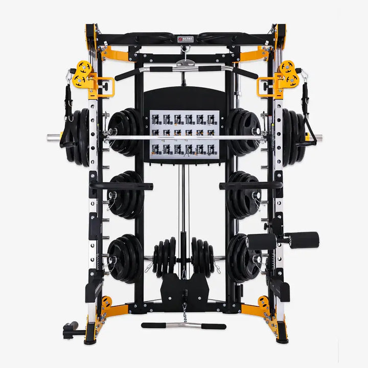 Shop the Altas Strength Smith Machine AL-3059 for your home gym in Vancouver. Build strength with premium fitness equipment.