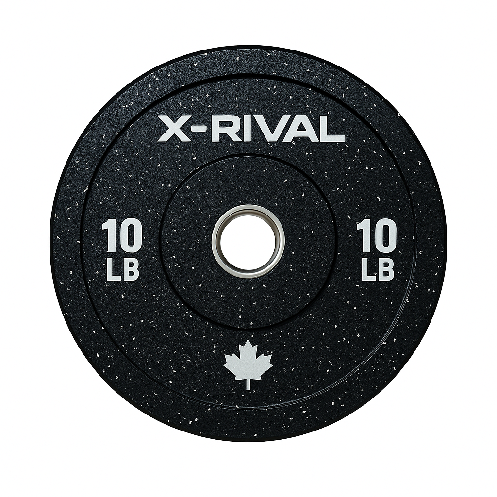 Crumb Bumper Plates Set 260LBS(10lbs,15lbs,25lbs,35lbs,45lbs)X-RIVAL