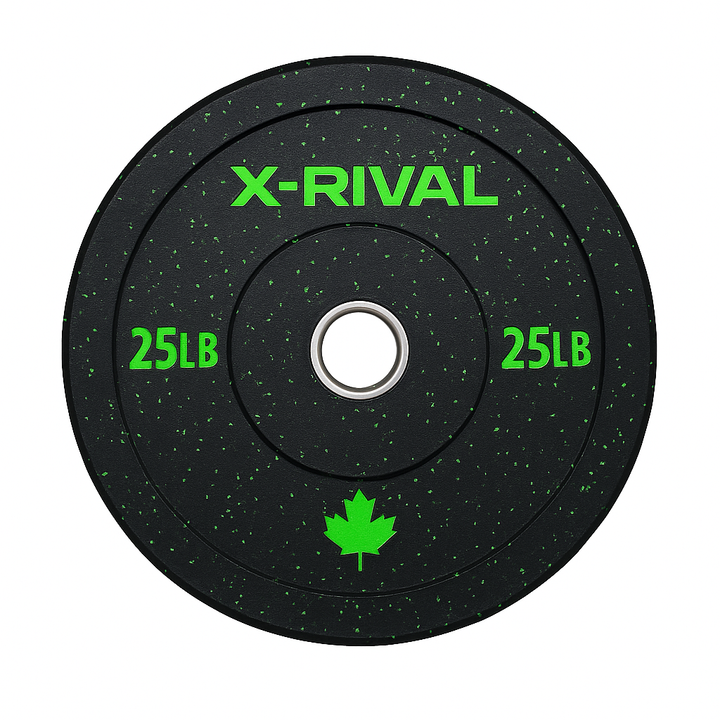 Crumb Bumper Plates Set 260LBS(10lbs,15lbs,25lbs,35lbs,45lbs)X-RIVAL
