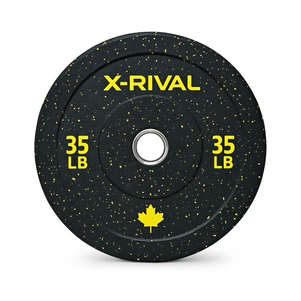 Crumb Bumper Plates Set 260LBS(10lbs,15lbs,25lbs,35lbs,45lbs)X-RIVAL