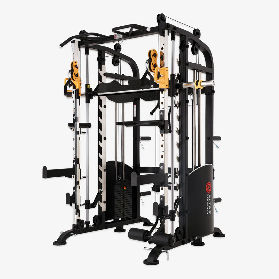 Discover the Altas Strength Smith Machine AL-M810, the ultimate home gym equipment for training in Vancouver.
