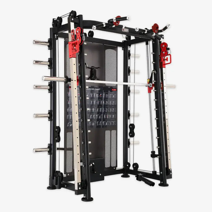 Smith Machine AL-3000Y: Build strength at home with versatile gym equipment from Vancouver's fitness supplier.