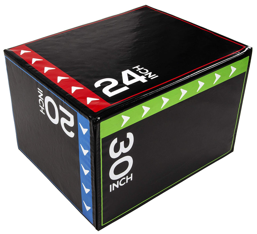 X-RIVAL Soft PLYO Box in Vancouver, featuring heights of 20", 24", and 30" for versatile training and safe workouts.