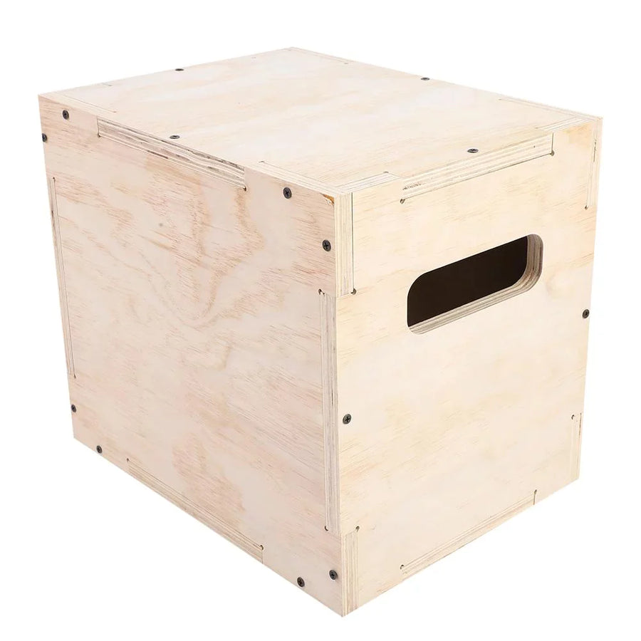 Shop X-RIVAL Wood Box 3-in-1 gym equipment for home gym or commercial fitness in Vancouver. Affordable weightlifting equipment.