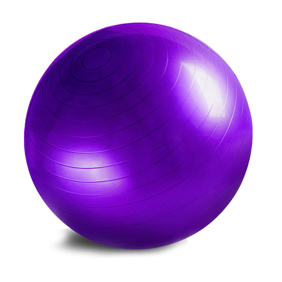 Discover the X-Rival 65CM Yoga Ball for your home gym in Vancouver. Affordable gym equipment for effective training.