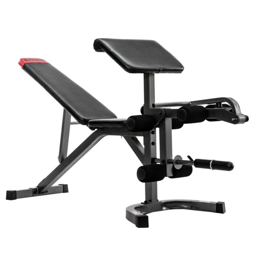 Shop the versatile adjustable bench with preacher curl bar, perfect for your home gym in Vancouver!