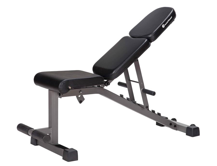 Adjustable bench AAB06 by X-RIVAL, ideal for weightlifting and versatile training in Vancouver. Shop affordable gym equipment.